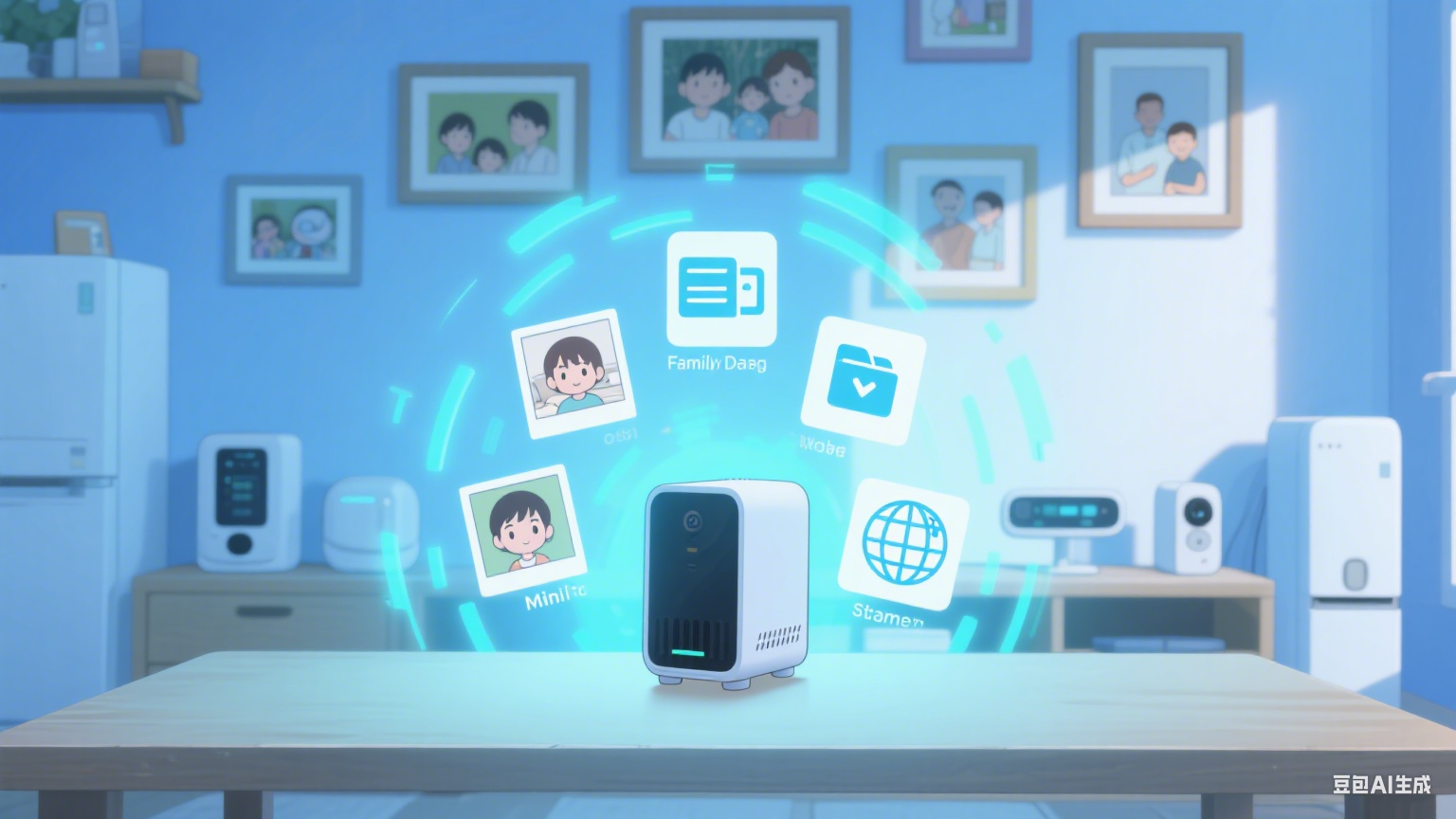 Family Playing Video Games